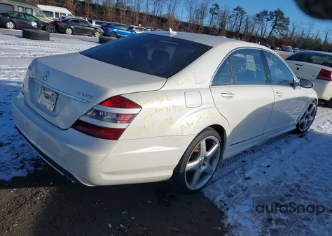 2009 Mercedes-Benz S 550 4Matic from USA, damaged, VIN WDDNG86X99A266389